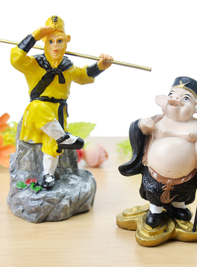 西游记汽爱载齐天大圣孙悟空唐僧猪八戒居客厅摆设品