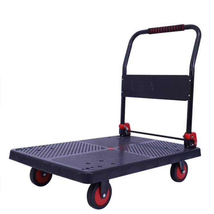 平板车手推车拉货搬运小拖车便携折叠家用轻便静音手拉车,淘宝优惠券,粉丝福利购,淘宝优惠卷