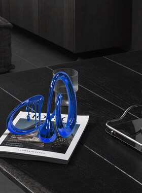 售楼部展厅大型抽象电镀水滴雕塑商场门店钢落地业艺术