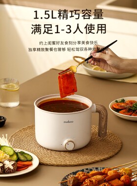小电锅宿舍学生锅一体迷你一小型电煮锅