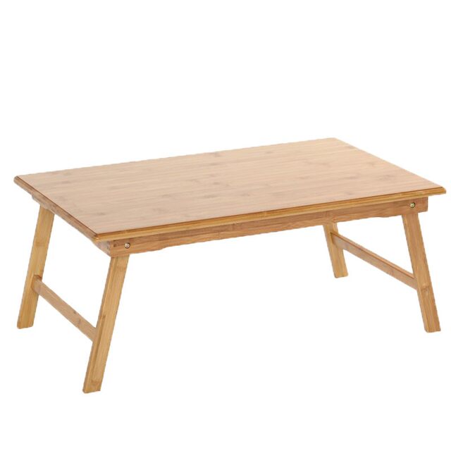 Bed table laptop table solid wood kang table lazy student dormitory study desk floating small table