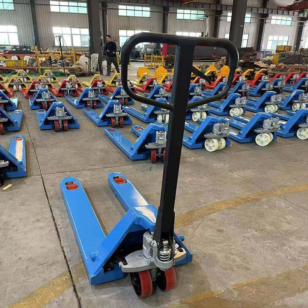 手动叉车液压升降搬运车工厂直销物流仓库托盘地牛2吨叉车,淘宝优惠券,粉丝福利购,淘宝优惠卷