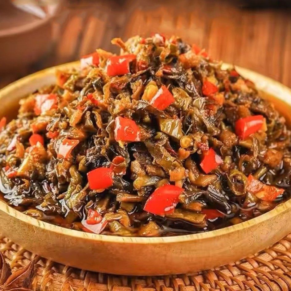 拌饭外婆菜湖南湘西特产拌面酱菜咸菜梅干菜大瓶辣椒酱下饭菜,淘宝优惠券,粉丝福利购,淘宝优惠卷