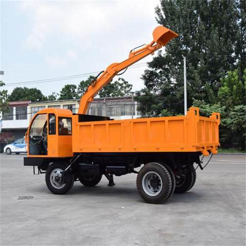 工程建筑装载挖掘机 四四不像带机运输车随 6吨86吨随车挖吨驱轮 - 图1