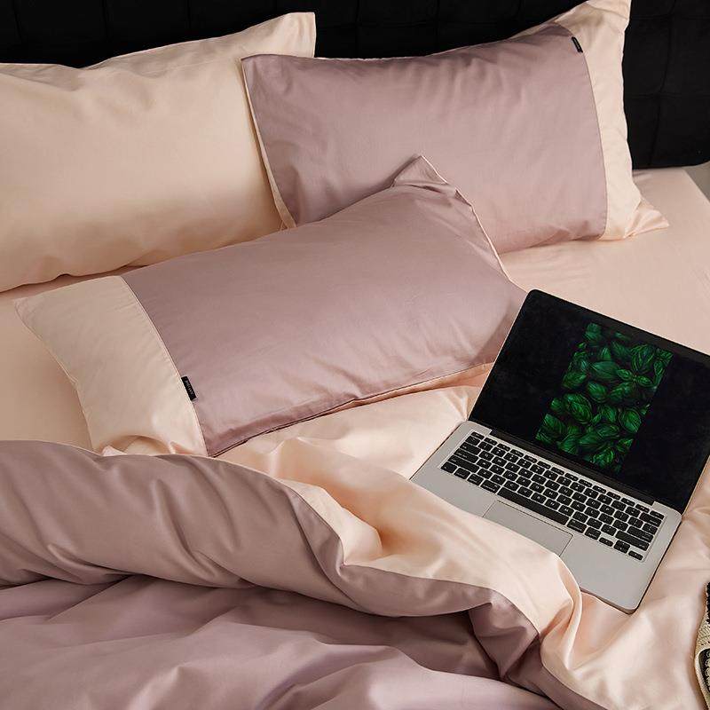 100S贡缎长绒棉四件套全棉春夏季轻奢高级感纯棉床单被套床笠床品,淘宝优惠券,粉丝福利购,淘宝优惠卷