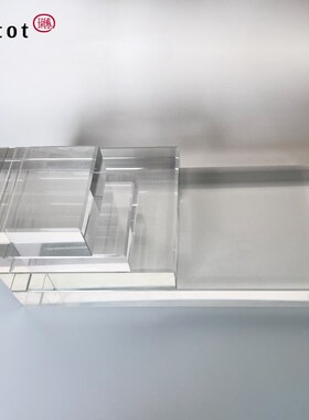 现代板方块架水晶底座琉璃垫手工创意落地杯垫