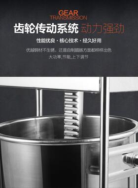 不锈钢商用灌肠机家用立式手摇灌肠机电动全自动立式香肠机腊肠机