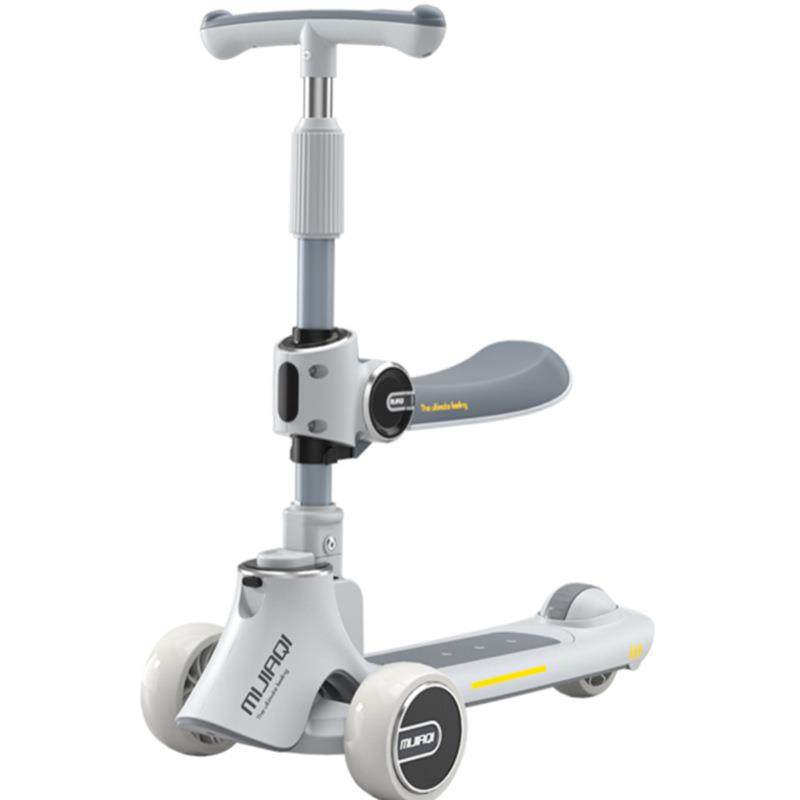 儿童滑板车大童3-5-6-14岁小孩8岁以上单脚滑溜溜车踏板车三合一,淘宝优惠券,粉丝福利购,淘宝优惠卷