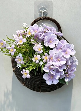 插花挂墙花篮仿真花艺套装