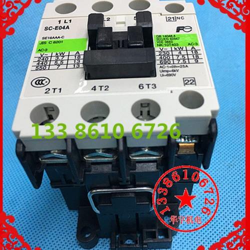 交流接触器 SC-E04A 24V 110V 220V 380V 电梯配件 - 图0