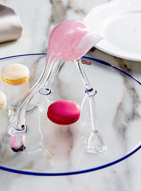 意大利进口 Massimo Lunardon 火烈鸟餐盘摆件 水壶 醒酒器 酒具