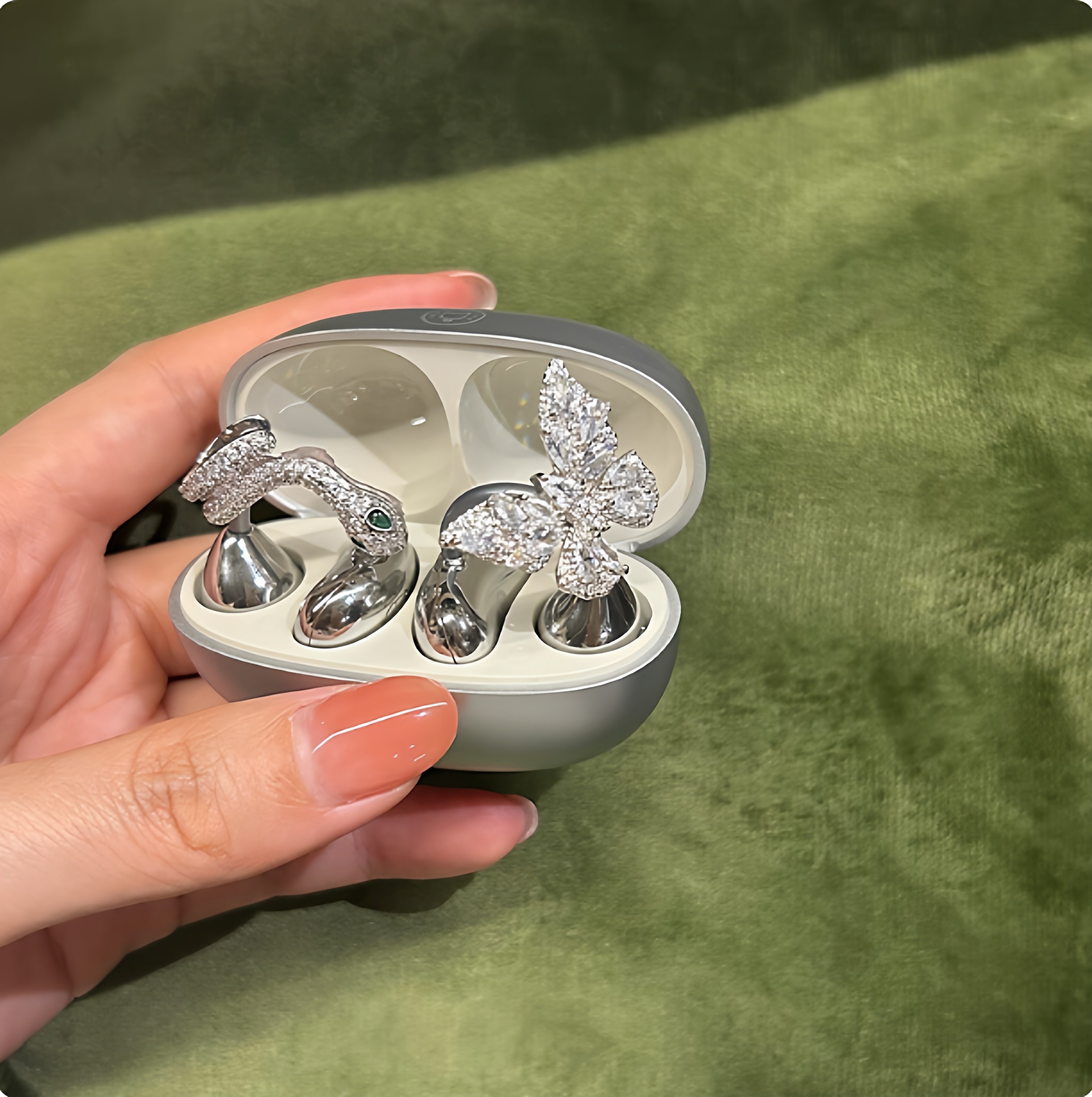 适用于华为耳夹式耳机饰品保护套高级感华为freeclip耳夹耳扣装饰,淘宝优惠券,粉丝福利购,淘宝优惠卷