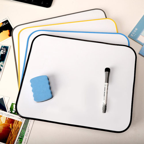 软边白板写字板支架式磁性儿童商用挂式面写字板擦写小黑板白班办 - 图3