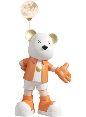 暴力熊客厅大型落地电视柜地台沙发旁级装饰品乔迁业礼品