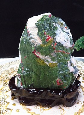 黄河七彩石原石青海七彩石图案石家居饰品摆件奇石观赏石石头收藏