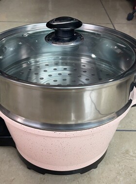 星箭 迷你锅煎烤烙煎多用锅粘麦饭石
