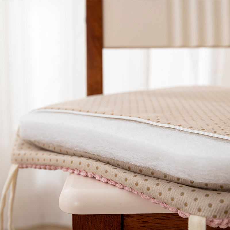 马蹄形毛绒椅子垫加厚餐椅坐垫防滑拆洗餐桌椅纯色冬季,淘宝优惠券,粉丝福利购,淘宝优惠卷