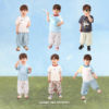Baby boy's anti-mosquito pants summer thin trousers