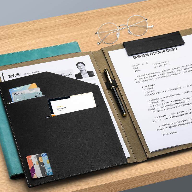 A4文件夹商务皮质量房本谈单本本夹经理夹销售夹垫板合同夹资料夹,淘宝优惠券,粉丝福利购,淘宝优惠卷