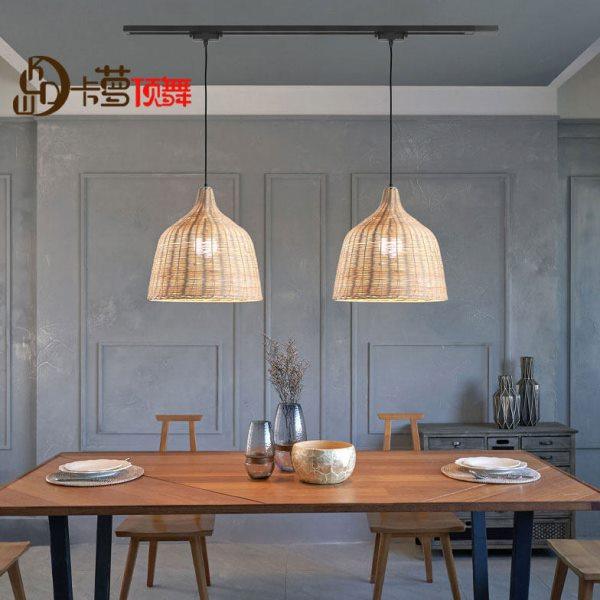 竹编吊灯竹艺禅意茶室中式餐厅民宿灯具日式藤编灯笼可移位轨道灯,淘宝优惠券,粉丝福利购,淘宝优惠卷