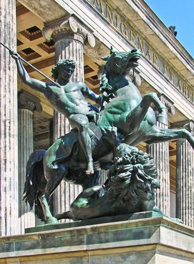 大型骑马铜雕铸铜西方钢物雕塑像希腊别墅欧式景观复古