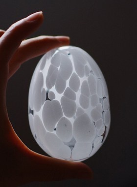 收集时光 不给糖 就捣蛋 万圣节花籽蛋 玻璃蛋壳 装饰品 摆件