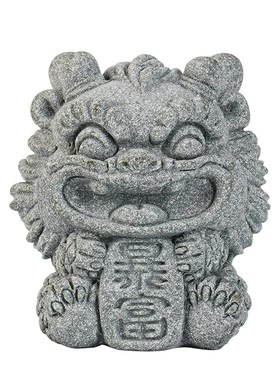 创意可爱瑞兽暴富开运茶宠茶玩摆件国潮麒麟鱼缸造景盆栽桌面装饰