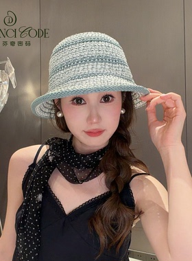 帽子女遮阳帽海滩渔夫帽