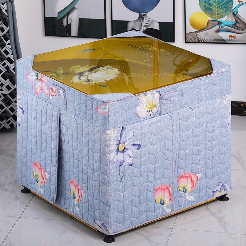 冬加厚烤火桌布罩电炉罩烤火罩新款家用现代正方形烤火炉桌,淘宝优惠券,粉丝福利购,淘宝优惠卷