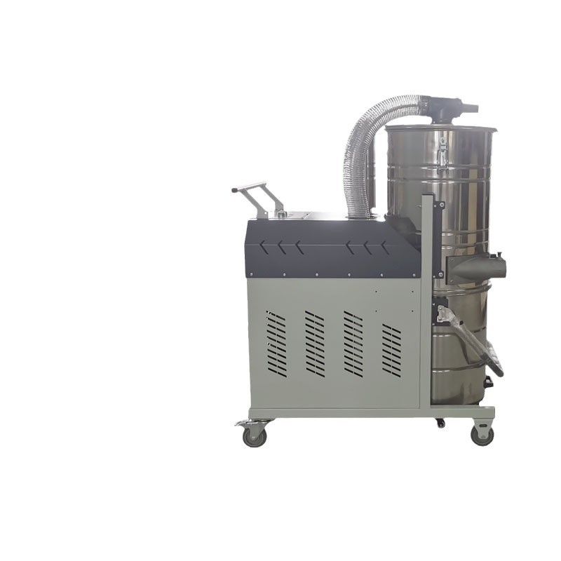 工业吸尘器大功率工厂车间吸灰尘铁屑砂石用脉冲滤筒式高压吸尘器 - 图3