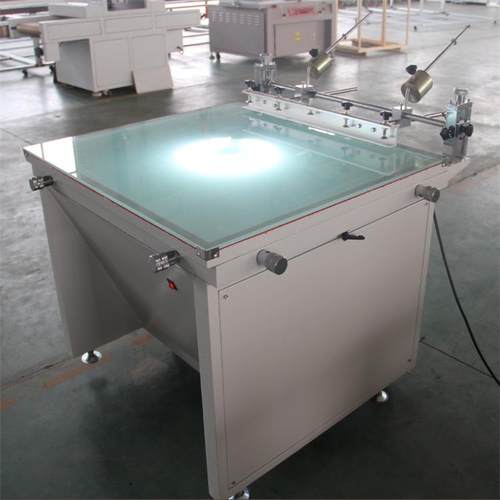 生产厂家供应线路板电路板手动丝印台带灯光玻璃台面 - 图1