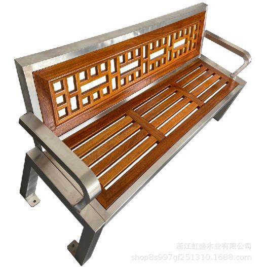 150*40*45广场户外实木桌椅现代简约简易塑木庭院全实木,淘宝优惠券,粉丝福利购,淘宝优惠卷