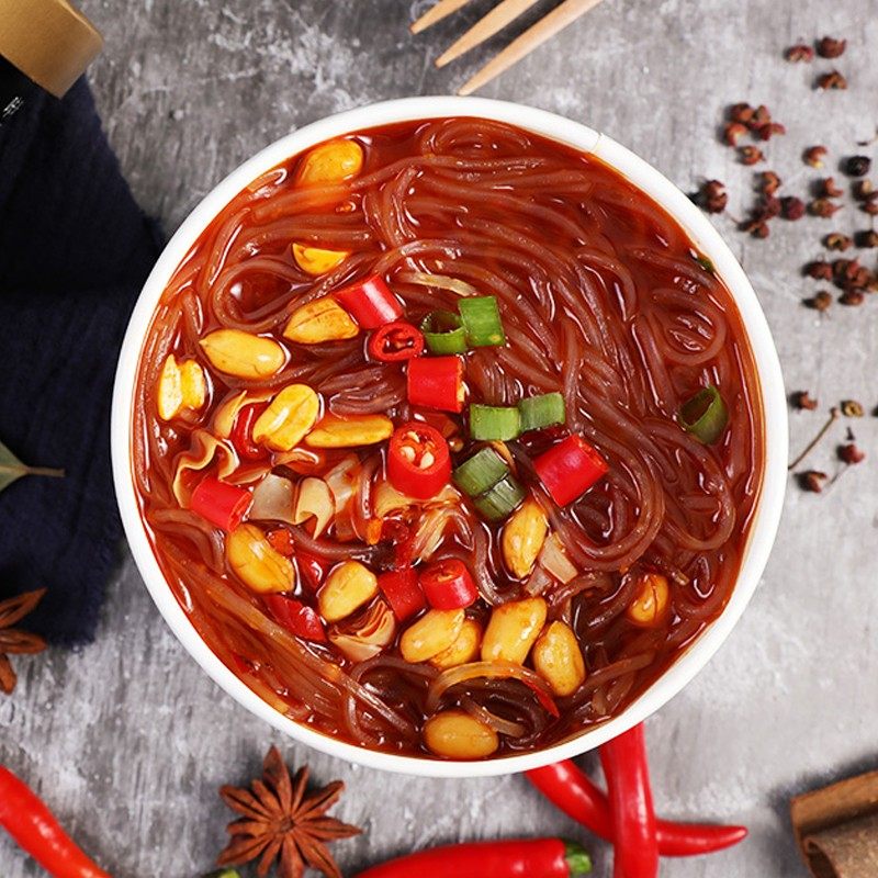 莫小仙潮流速食香辣酸辣粉136g*6方便粉丝冲泡宿舍美食rc,淘宝优惠券,粉丝福利购,淘宝优惠卷