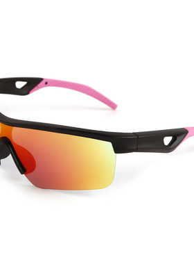 儿童时尚潮流骑行眼镜男女款个性镂空户外运动太阳镜防紫外线墨镜