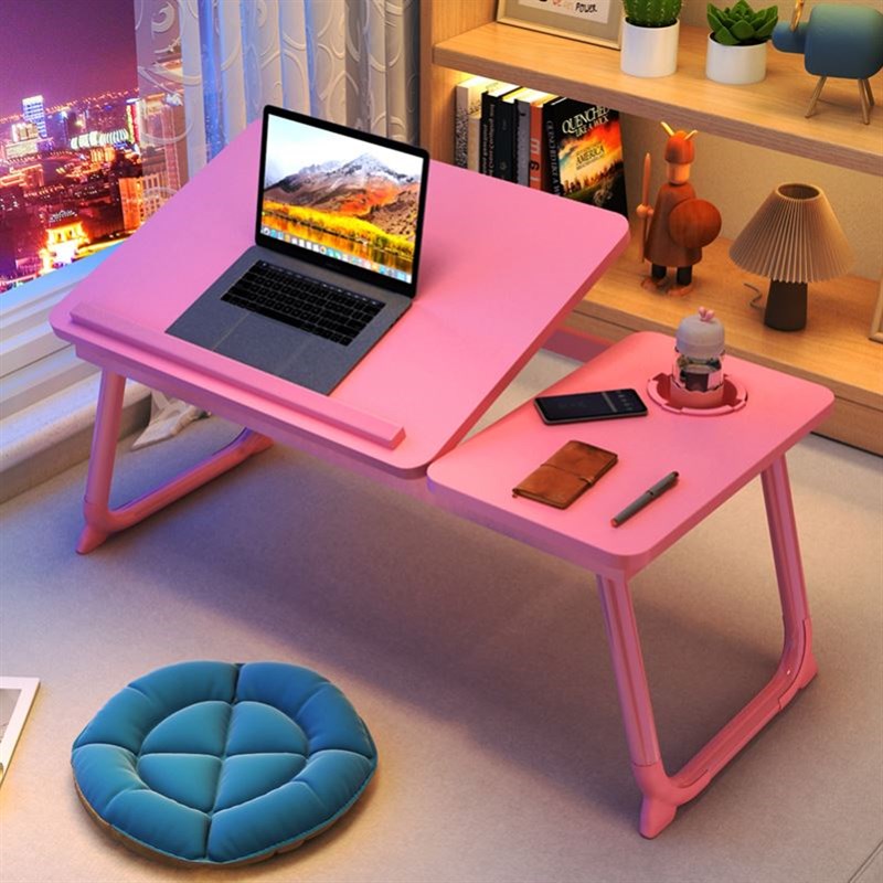 Foldable notebook student dormitoEry study table bed desk桌 - 图1