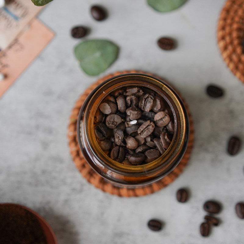 咖啡豆香薰蜡烛材料包 di手工自制材料包基础工具包赠送视频教程,淘宝优惠券,粉丝福利购,淘宝优惠卷