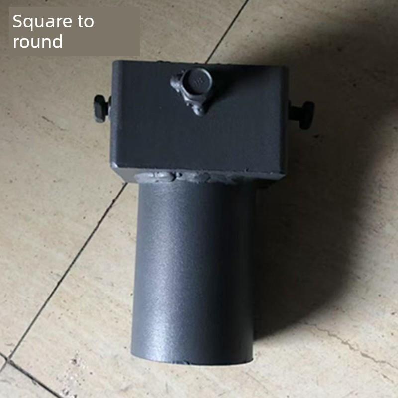 花园灯杆适配器50至40路灯支持臂减少套筒60至50路灯维修修改76至 - 图2