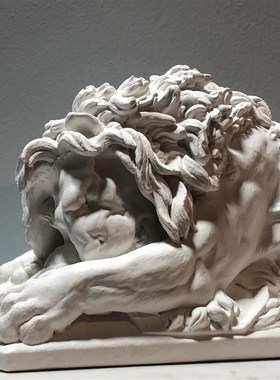 五圆美术馆维也纳雕塑家安东斐科恩的作品博物馆狮子雕塑艺术摆件