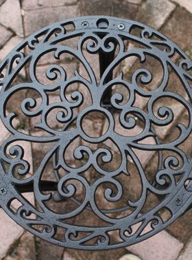 欧式创意铸铁花架置物架家居酒店别墅办公室花盆架摆件花托花几