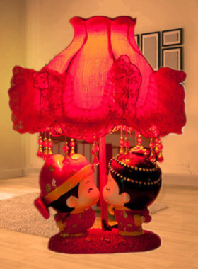 结婚礼物创意送人实用婚房台灯新婚礼品摆件婚庆