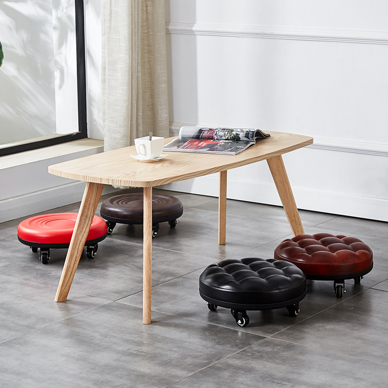 滑轮矮凳带轮小家用美缝儿童学步软凳小板凳万向轮凳,淘宝优惠券,粉丝福利购,淘宝优惠卷