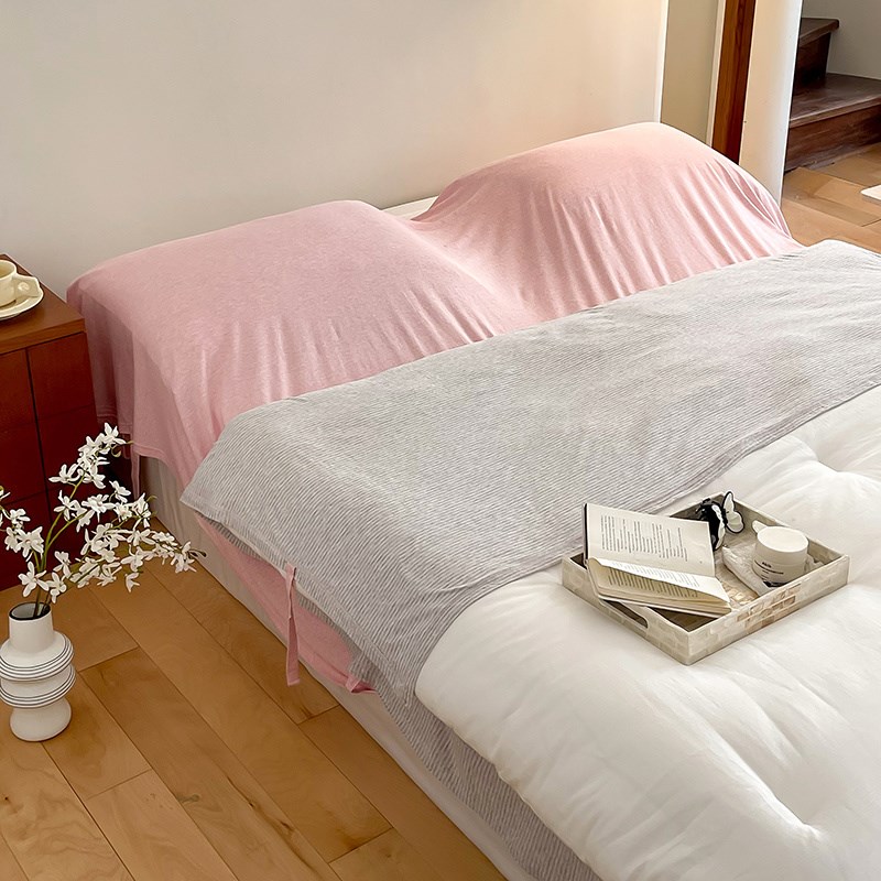 全棉针织棉隔脏睡袋出差旅行酒店宾馆民宿便携式天竺棉床单被套 - 图0