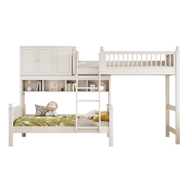 交错式上下床儿童错位型全实木上床下桌互打扰上下铺低床,淘宝优惠券,粉丝福利购,淘宝优惠卷