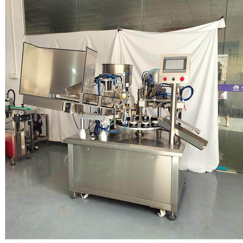 全自动高速灌装封尾机隔离霜护手霜身体乳牙膏自动软管灌装封尾机,淘宝优惠券,粉丝福利购,淘宝优惠卷