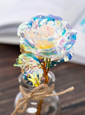 集者五彩耀眼玫瑰~变幻金箔星空