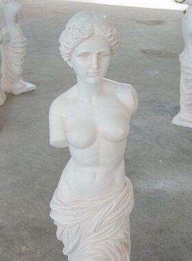 欧式玻璃钢人物雕塑艺术品客厅户外落地摆设可定制作断臂维纳斯