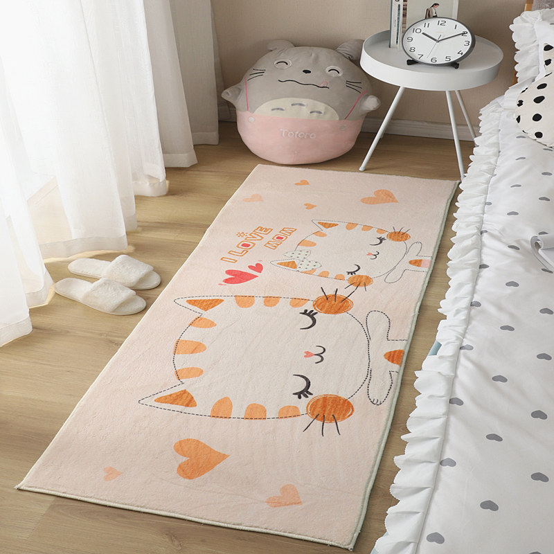 免打理仿羊绒儿童房地毯爱卡通公房间加厚卧室床边毯地垫,淘宝优惠券,粉丝福利购,淘宝优惠卷