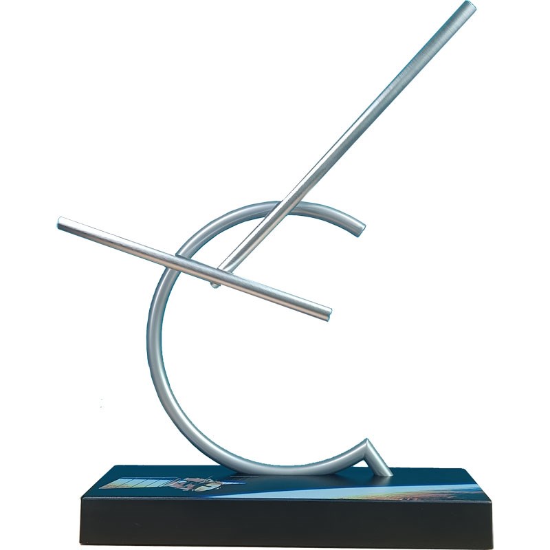 永动摆件办公桌办公室混沌摆旋转高档家居装饰科技感动态创意礼品 - 图3