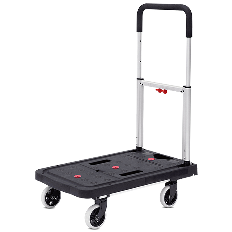 顺和平板车手推车货拖车折叠小推车拉货轻便静音便携家用搬运板车 - 图3