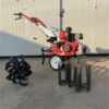 Spring hot sale new small gasoline micro-tiller, new farmland plowing and scarifying machine, one-machine multi-purpose rotary tiller